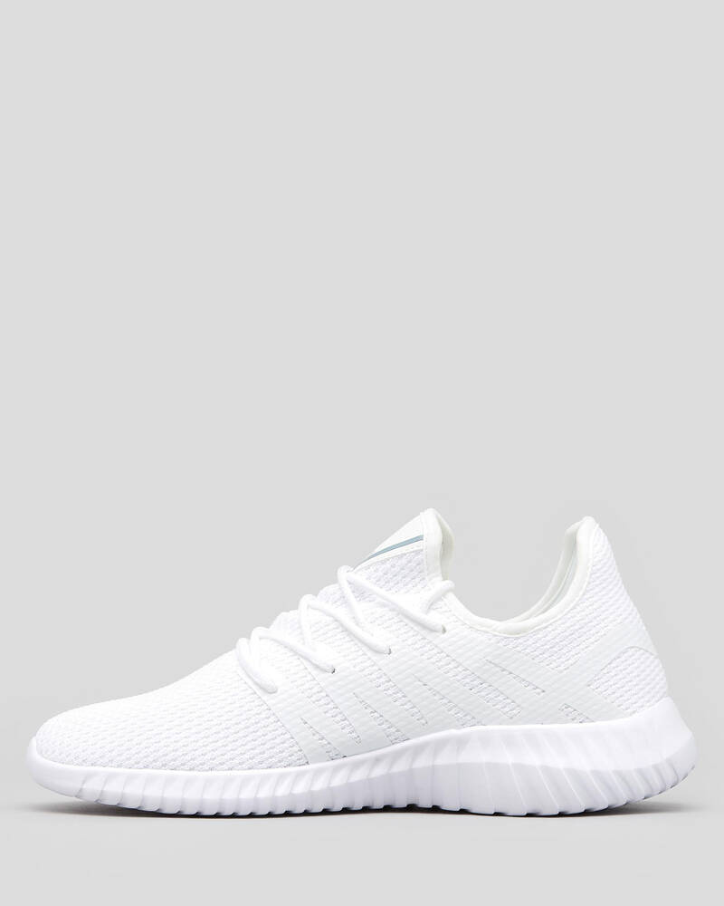 Shop Lucid Halifax Shoes In White/white/grey Fast Shipping & Easy