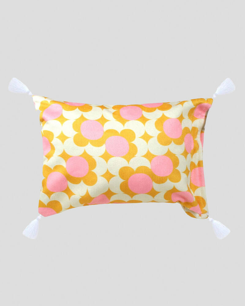 Get It Now Retro Dot Inflatable Beach Pillow for Womens