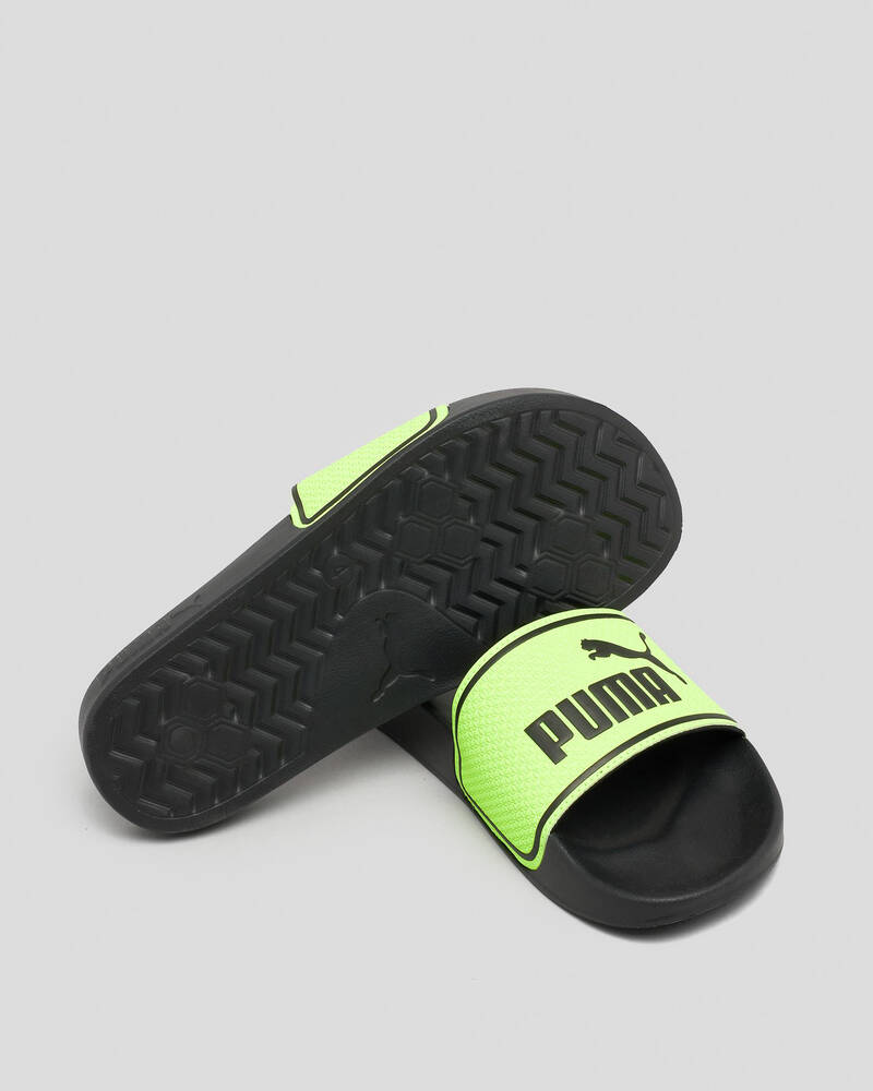 Puma Boys' Leadcat 2.0 Slides for Mens