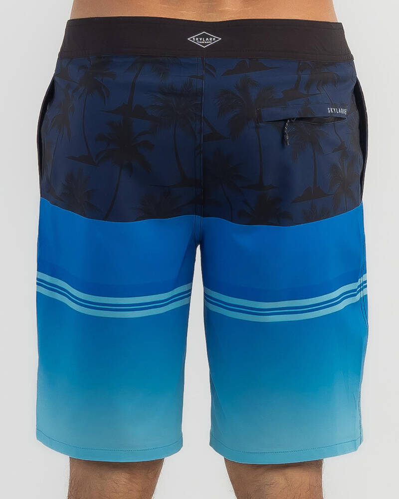 Skylark Cerulean Board Shorts for Mens