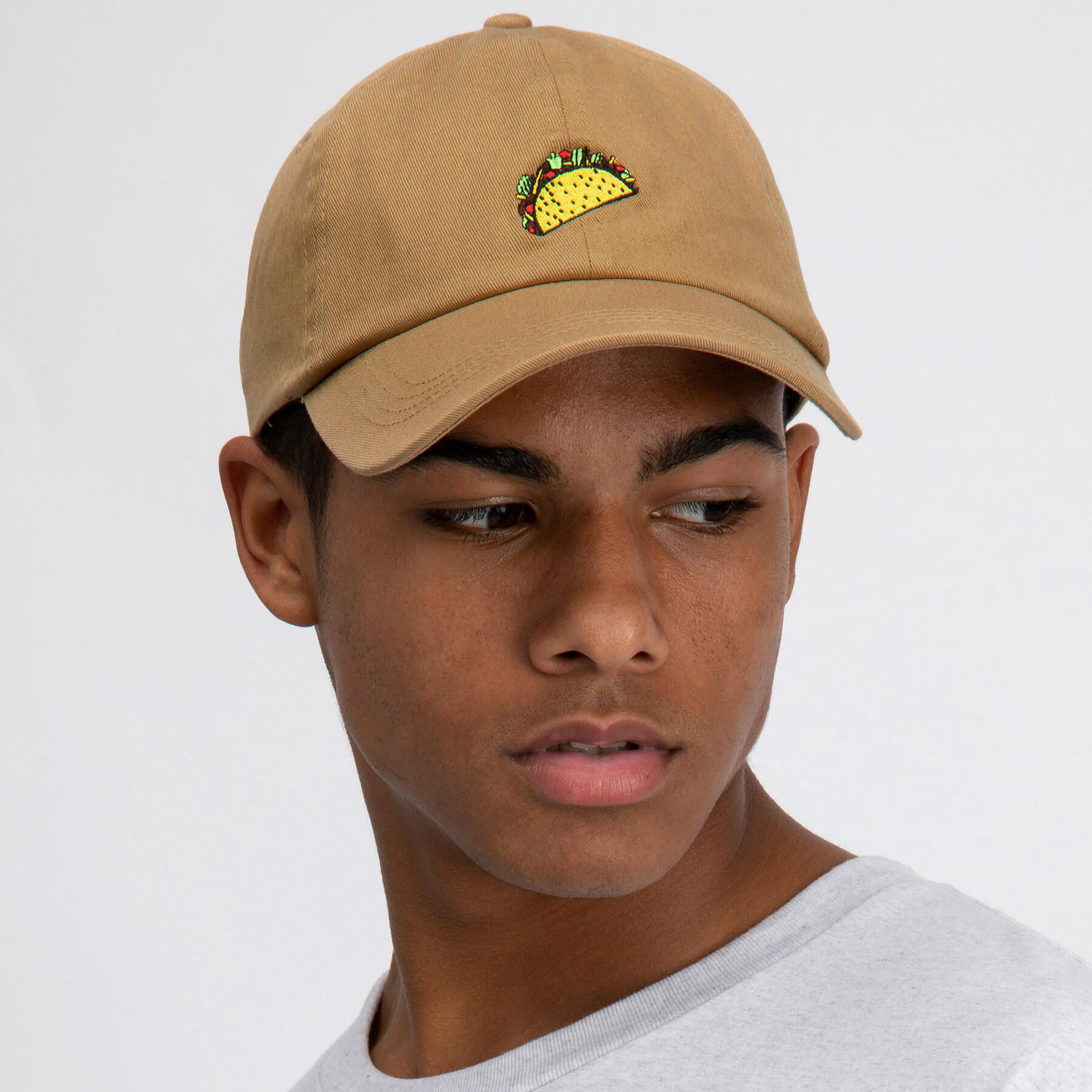 Lucid Taco Dad Strapback Cap In Khaki 