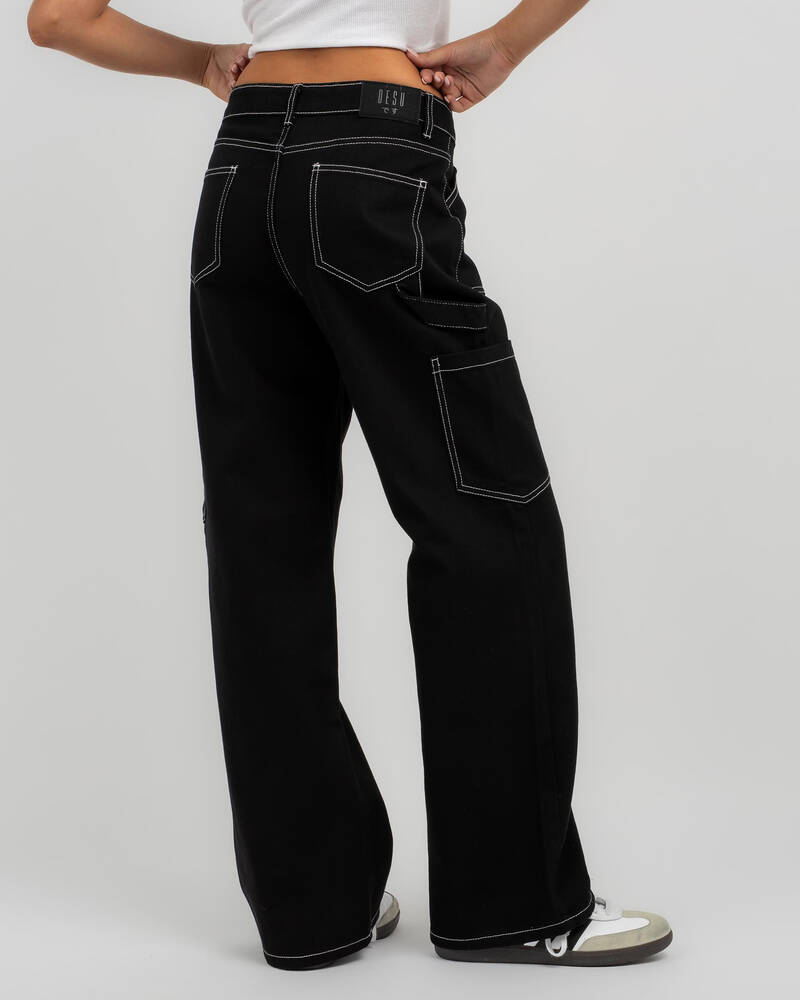 DESU Hound Dog Cargo Jeans for Womens
