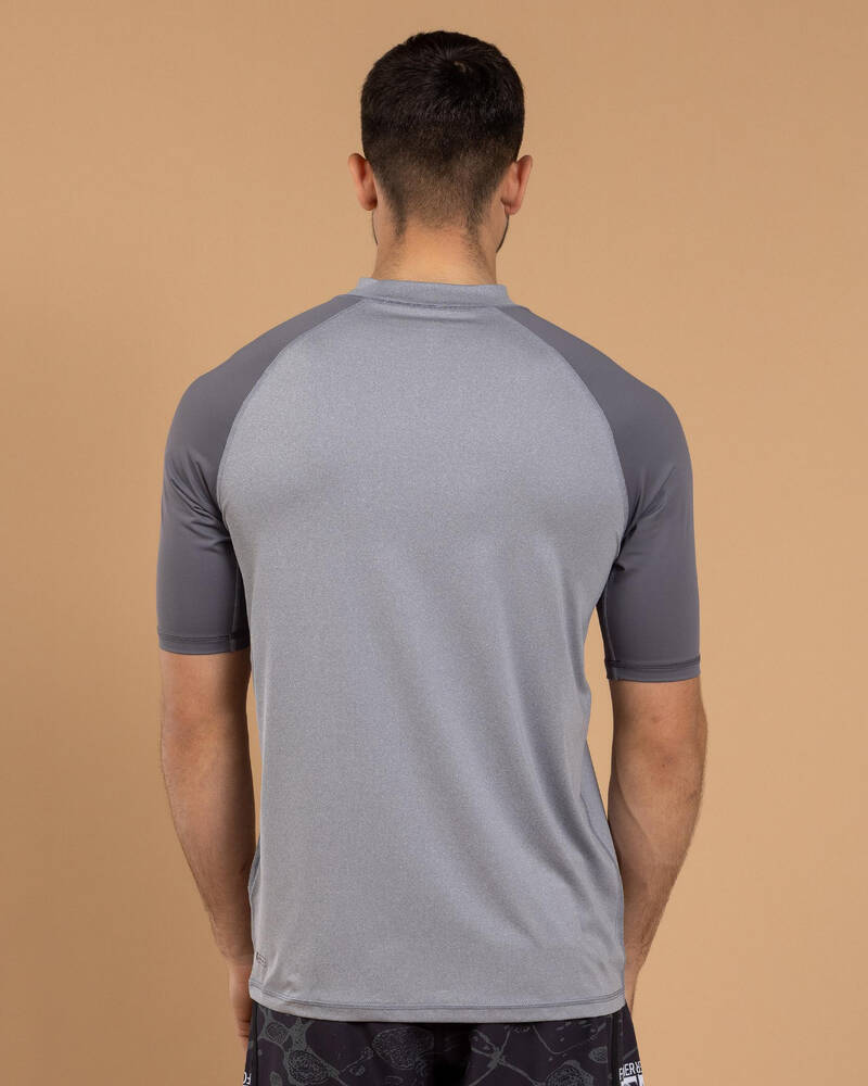 Rip Curl Shock Short Sleeve Rash Vest for Mens