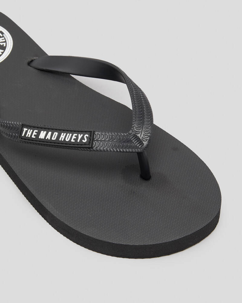 The Mad Hueys Surf Fish Party Thongs for Mens