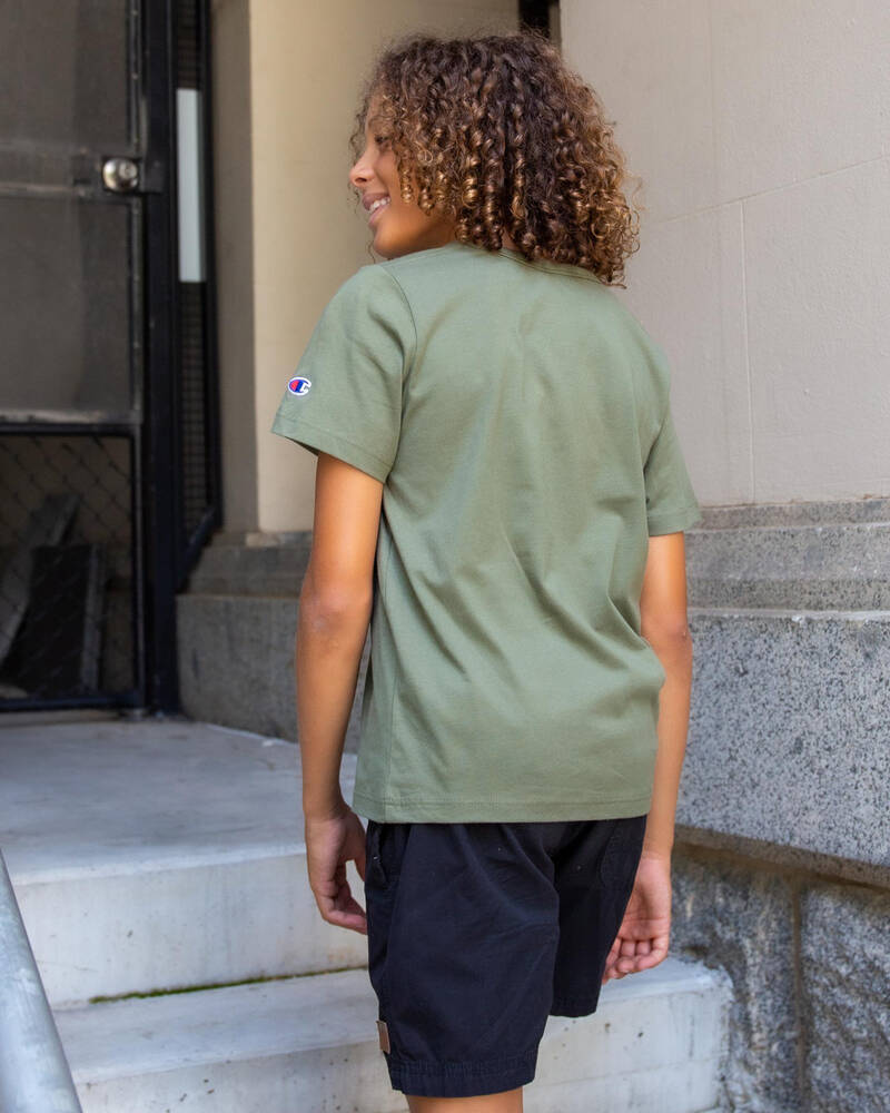 Champion Boys' Script T-Shirt for Mens