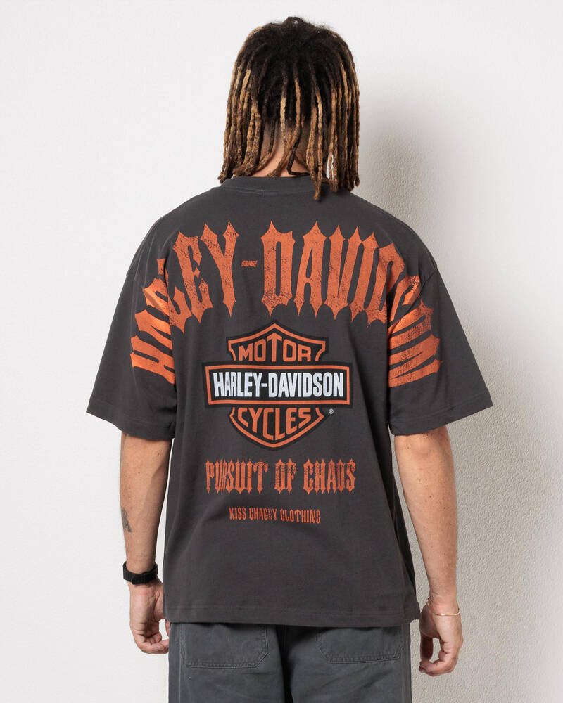 Kiss Chacey Harley-Davidson Pursuit Street T-Shirt for Mens