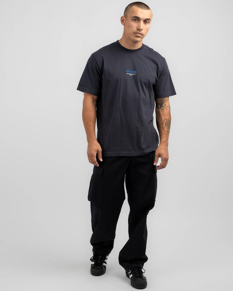 Afends Message Retro Fit T-Shirt for Mens