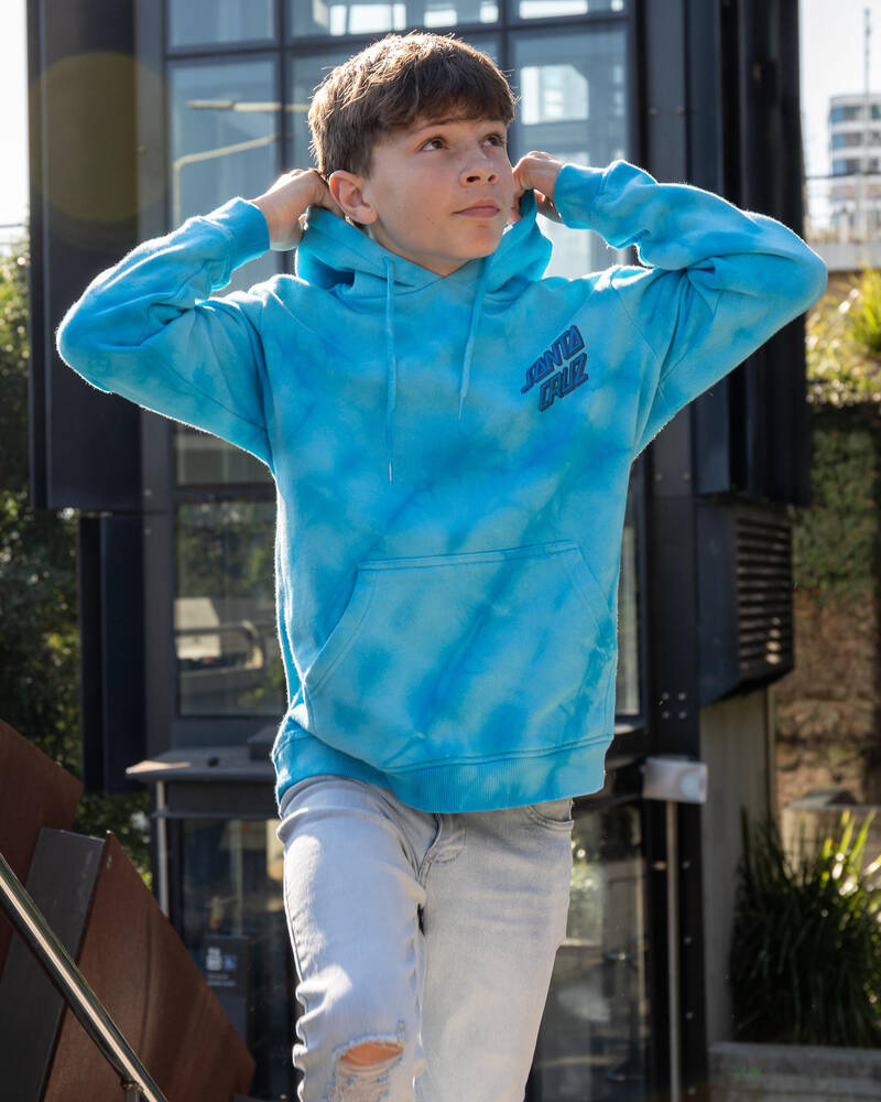 Santa Cruz Boys' Inferno Stacked Strip Dot Hoodie for Mens