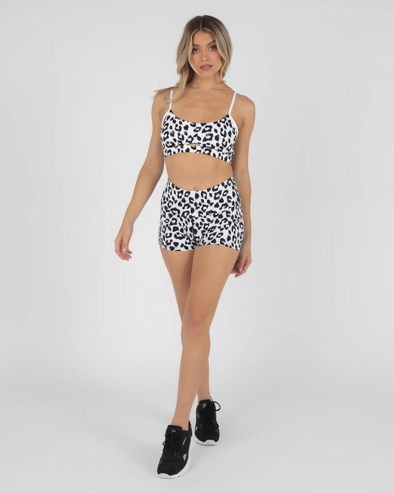 Ryderwear Animal Scrunch Bum Shorts for Womens