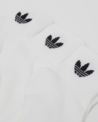adidas Toddlers' Mid Ankle Socks 3 Pack for Mens image number null