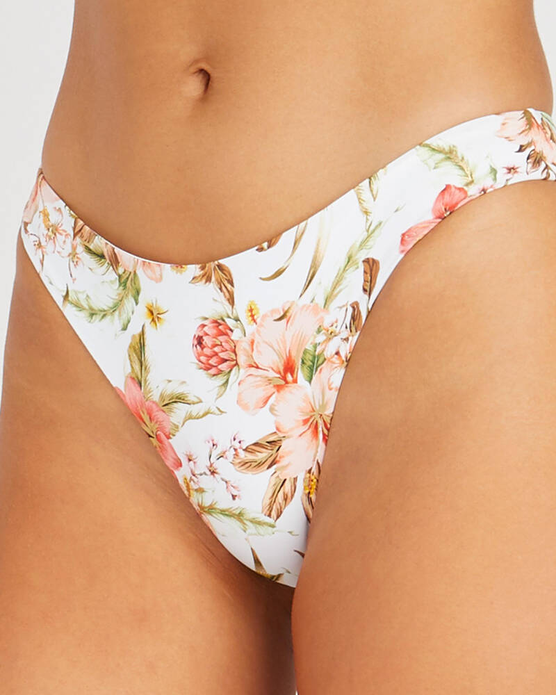 Kaiami Coral Reef Reversible Bikini Bottom for Womens