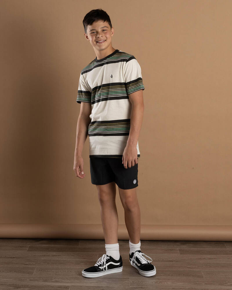 Volcom Boys' Knowstone Crew T-Shirt for Mens