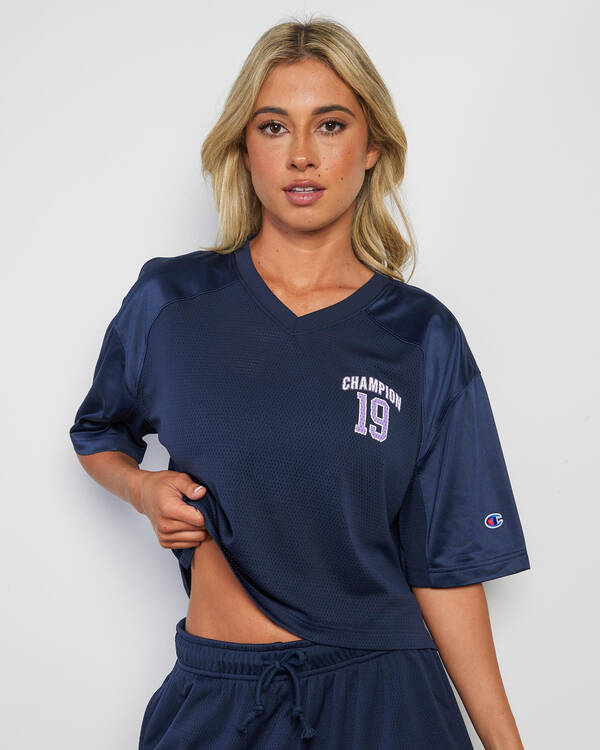 Graphic Cropped Game Jersey