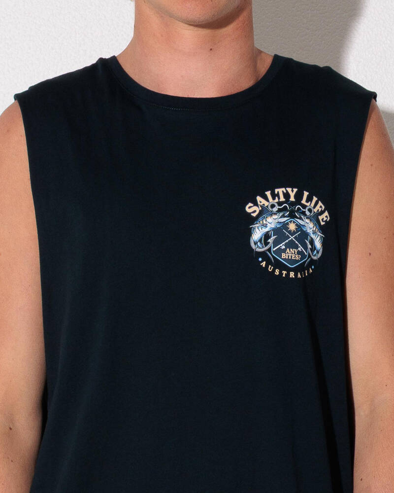 Salty Life Angler's Dream Muscle Tank for Mens