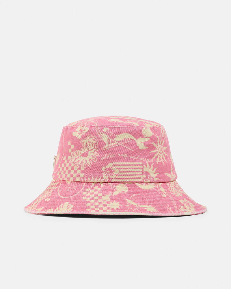 Rip Curl Girls' Mixed Twill Bucket Hat for Womens