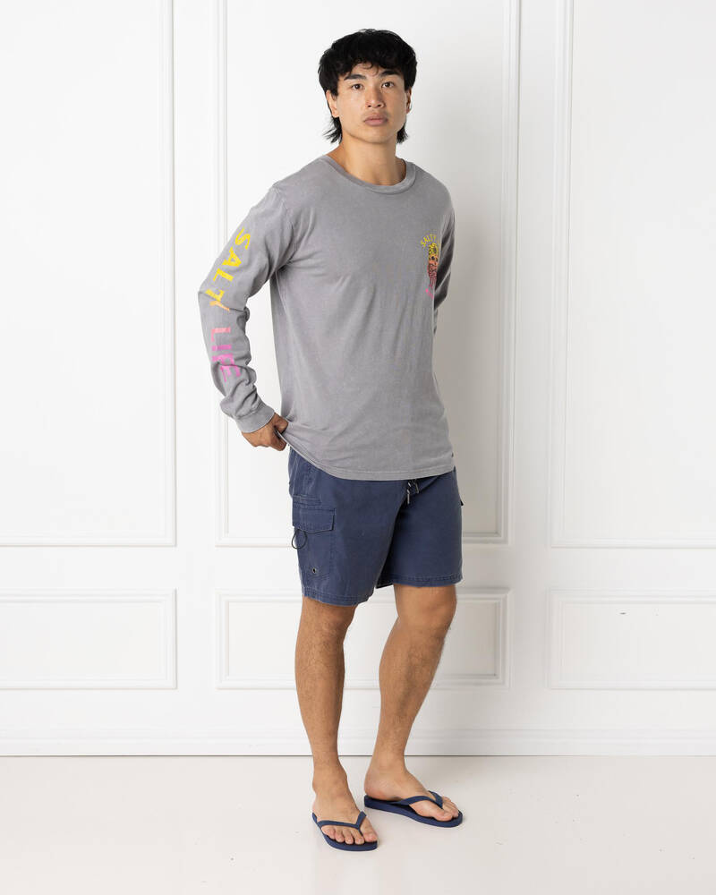 Salty Life Hollander Long Sleeve T-Shirt for Mens