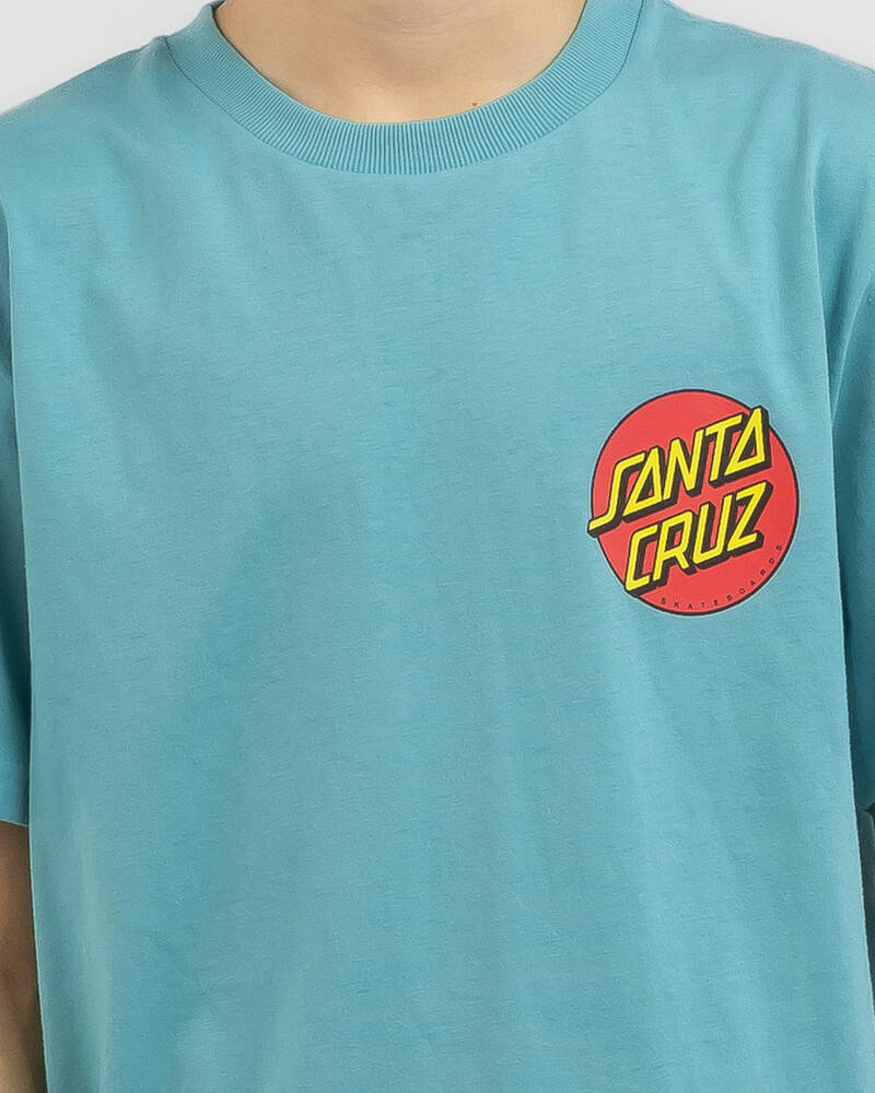 Santa Cruz Boys' Classic Dot T-Shirt for Mens