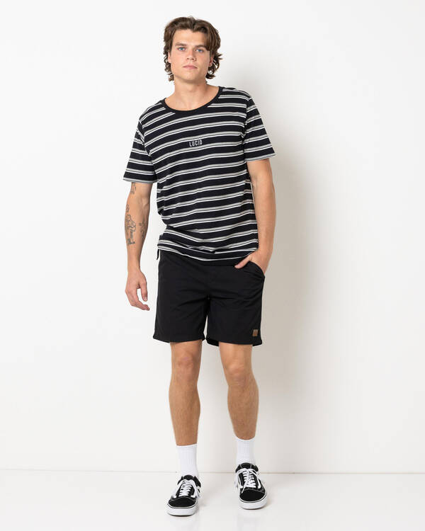Lucid Epilogue Elastic Waist Shorts for Mens