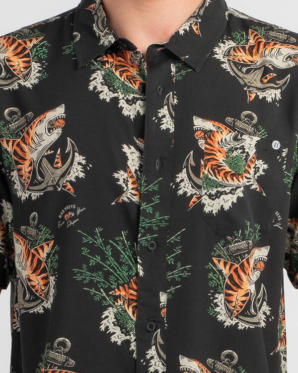 The Mad Hueys Earn Your Stripes Short Sleeve Shirt for Mens