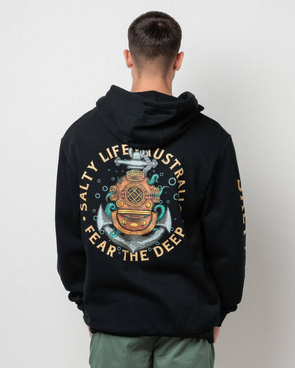 Salty Life Fear The Deep Hoodie for Mens