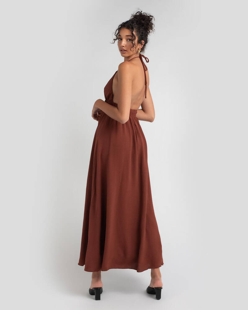 Mooloola Sage Maxi Dress for Womens