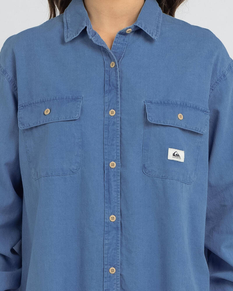 Quiksilver X-Boyfriends Long Sleeve Shirt for Womens