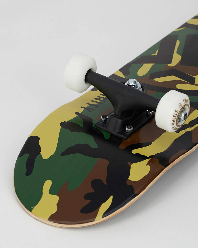 Trinity Distributions Complete 7.75" Camo Skateboard for Mens