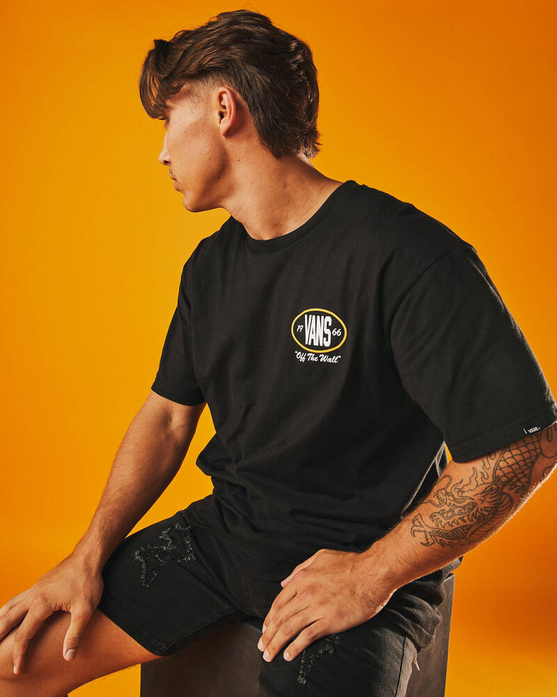 Vans Team Player Checkerboard T-Shirt for Mens