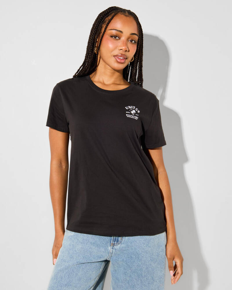 Unit Lodge Regular Fit T-Shirt for Womens