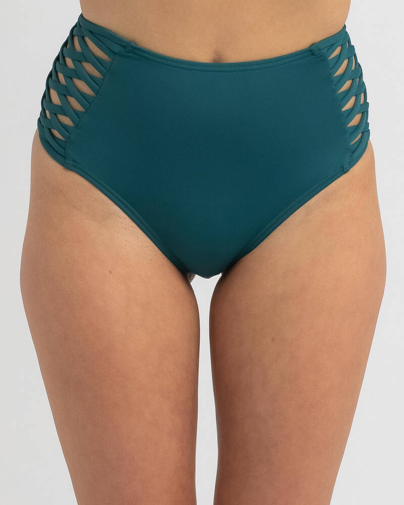 Kaiami Mika High Waisted Bikini Bottom for Womens