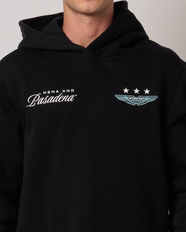 Nena & Pasadena Break Dual Curved Hoodie for Mens