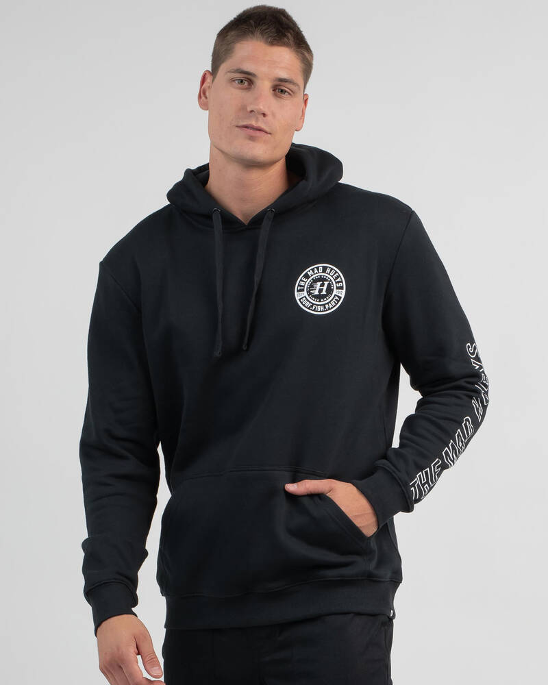 The Mad Hueys Surf Fish Party Hoodie for Mens