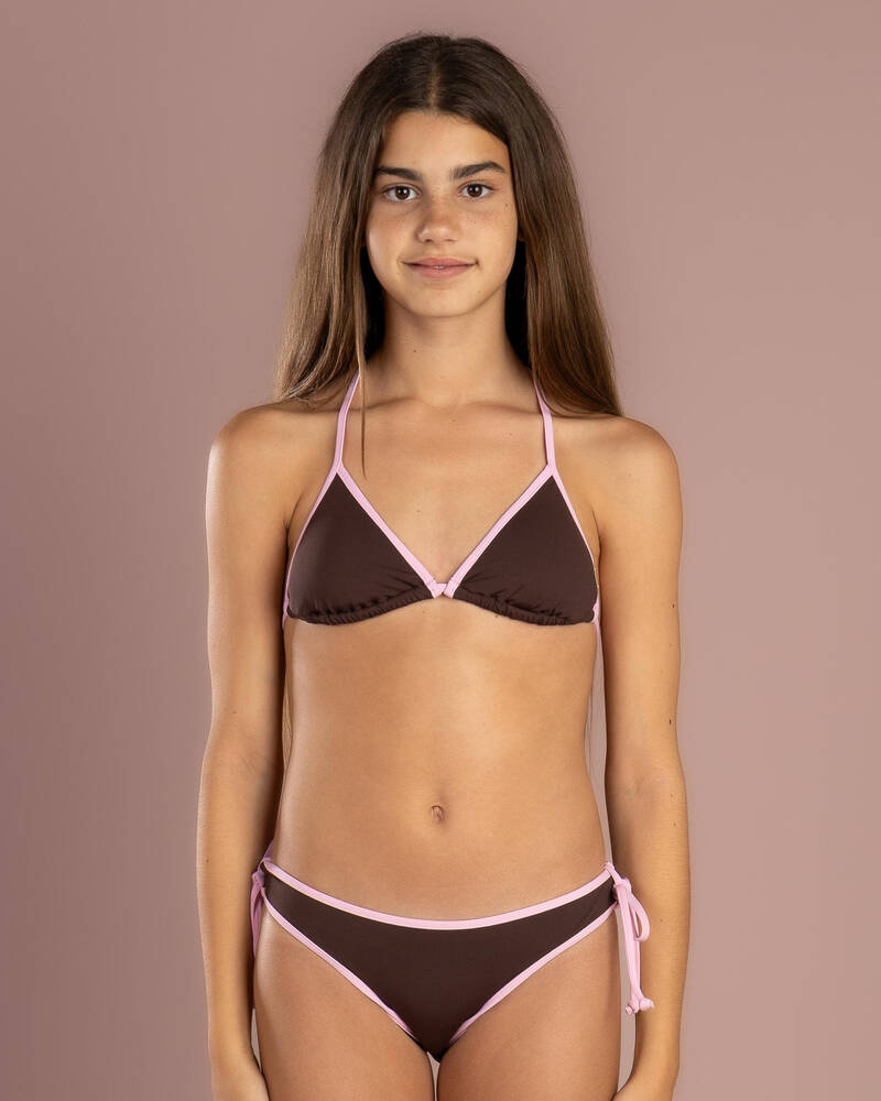 Topanga Girls' Bianka Triangle Bikini Set for Womens