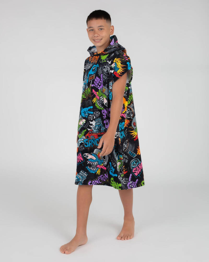 Sanction Boys' Monster Hooded Towel for Mens