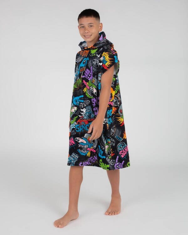 Sanction Boys' Monster Hooded Towel for Mens