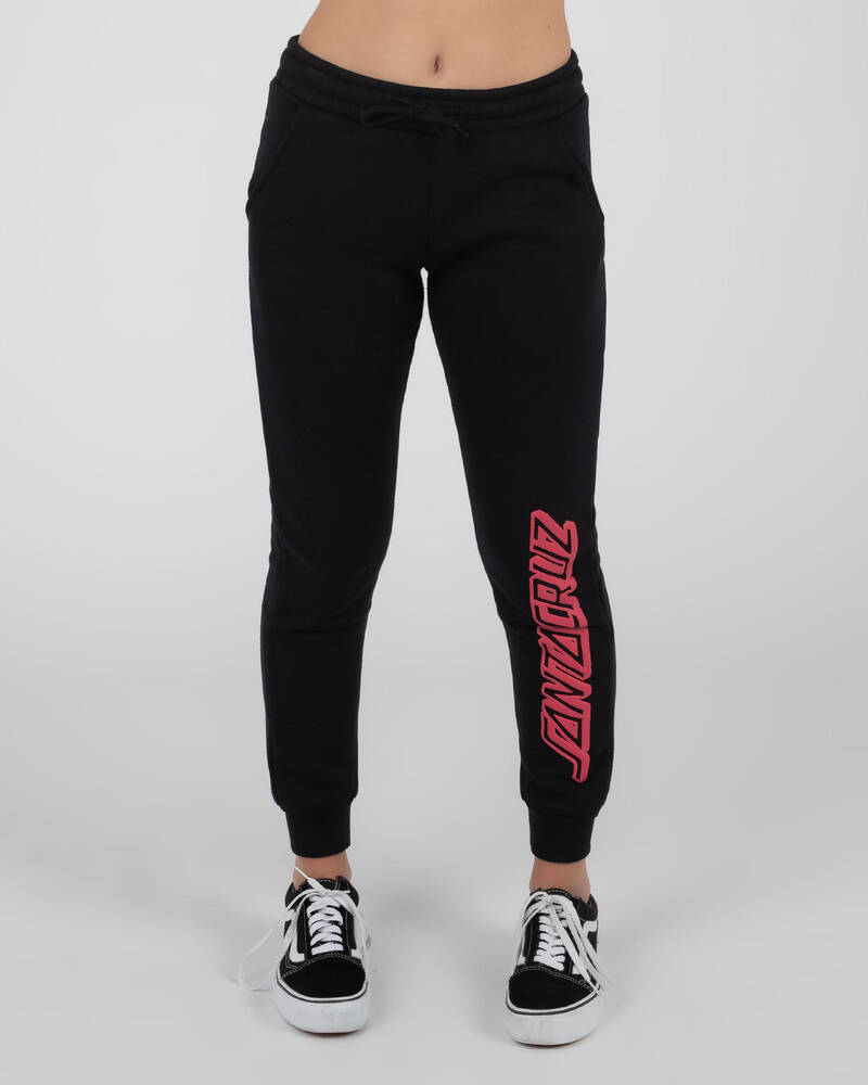 Santa Cruz Girls' Strip Track Pants for Womens