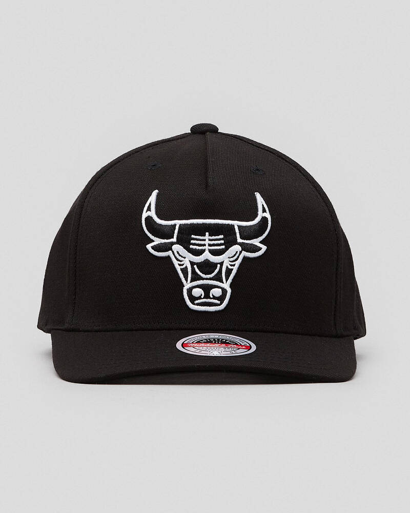 Mitchell & Ness Chicago Bulls Team Logo Snapback Cap for Mens