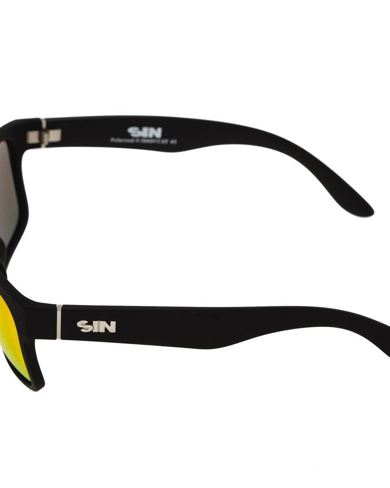 Sin Eyewear Peccant Rubber Polarized Sunglasses for Mens
