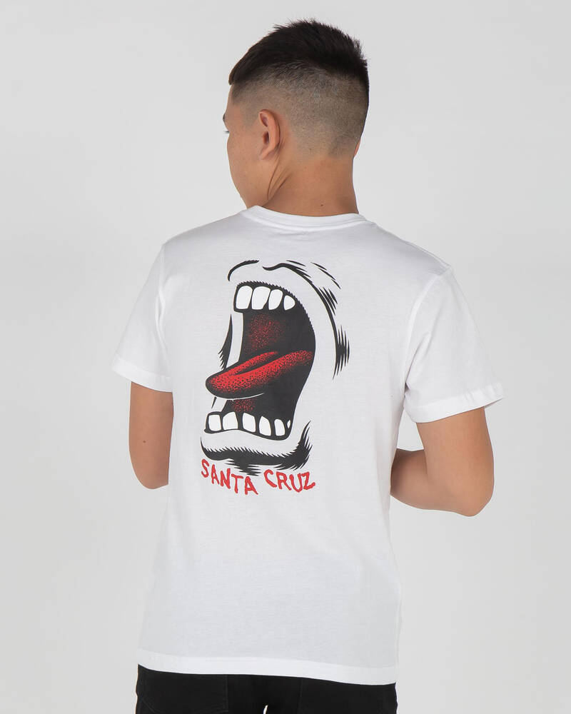 Santa Cruz Boys' Screamer T-Shirt for Mens