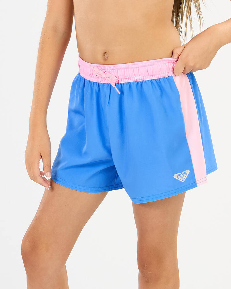 Roxy Girls' Get The Move Board Shorts for Womens