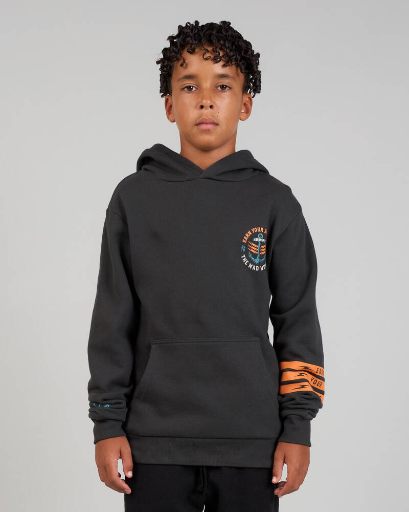 The Mad Hueys Boys' Earn Your Stripes Hoodie for Mens