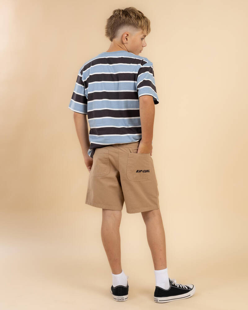 Rip Curl Boys' Hyped Canvas Shorts for Mens