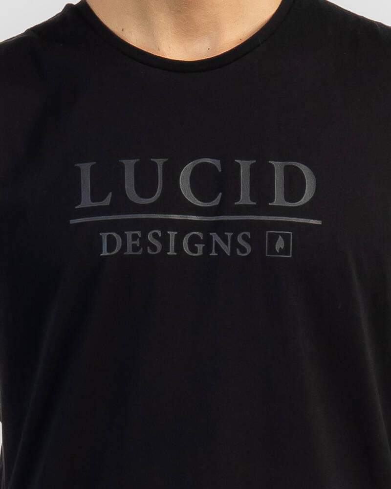 Lucid Angled Muscle Tank for Mens