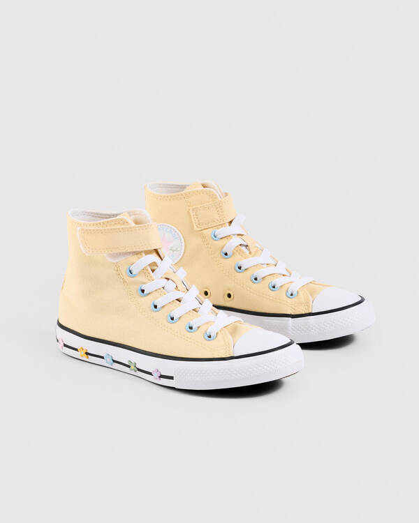 Girls' Chuck Taylor All Star Easy On Bubble Flowers Shoes