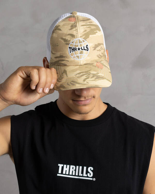 Thrills Hidden Agenda Trucker Cap for Mens