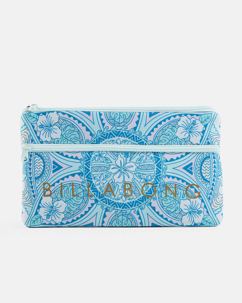 Billabong Tropical Rhapsody Large Pencil Case for Womens