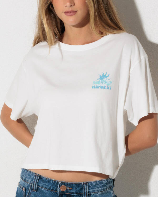 Rip Curl Swell Cropped T-Shirt for Womens