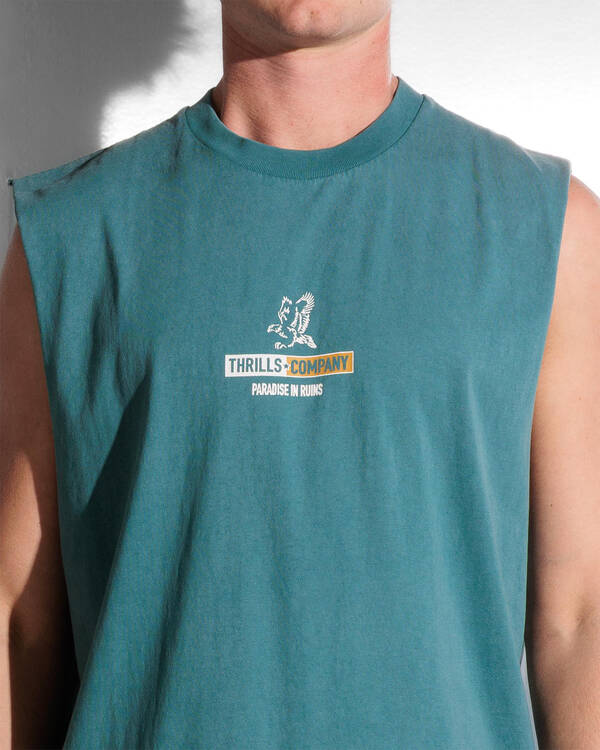 Thrills Risen Merch Muscle Tank for Mens