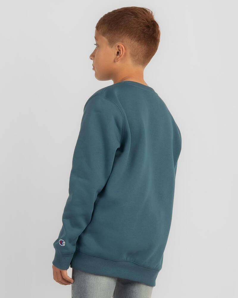 Champion Boys' Sporty Crew Sweatshirt for Mens