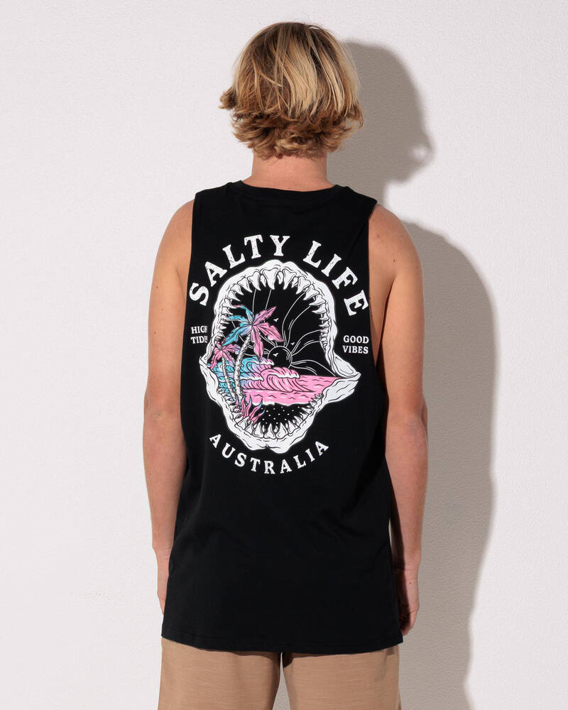 Salty Life High Tide Muscle Tank for Mens